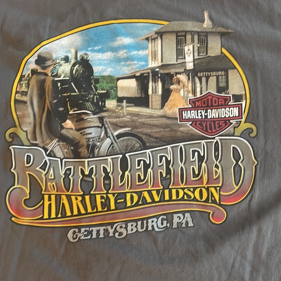 Gray H-D t-shirt size XL - Picture 3 of 4